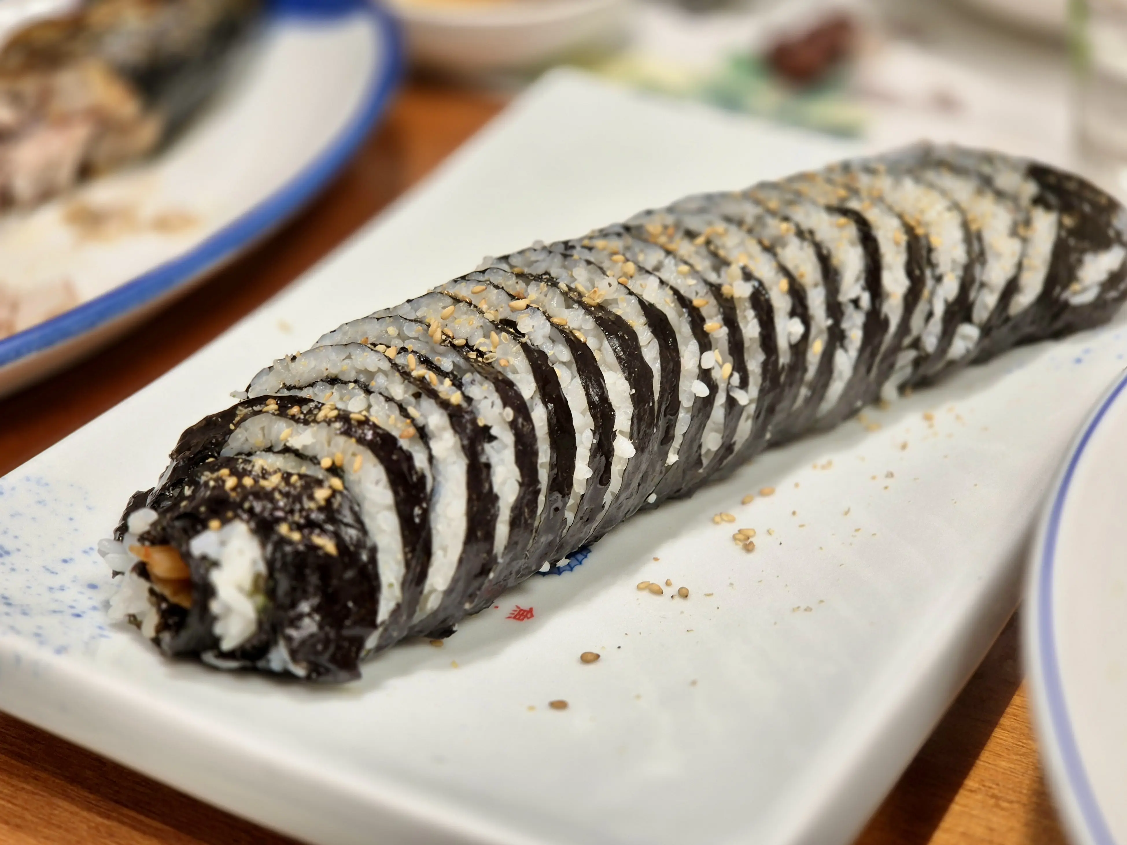 하이라이트 묵은지 김밥