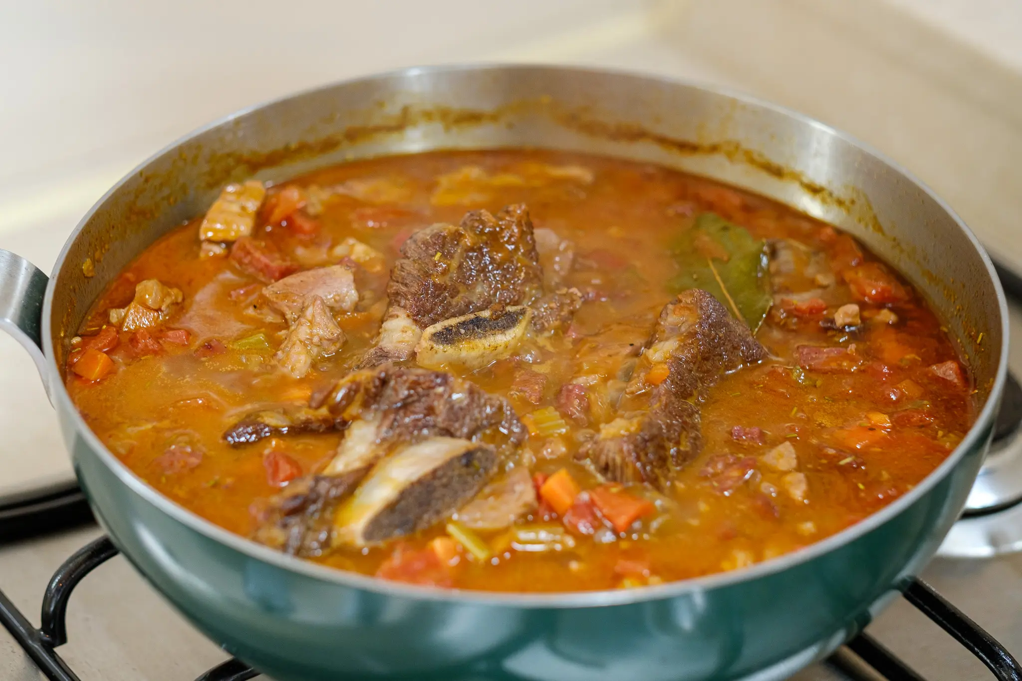 재료 과부하 라구 (한우우대갈비, 살시챠 등)