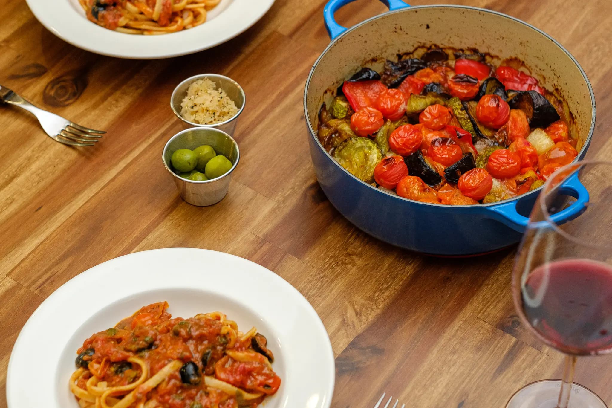 클래식 라따뚜이와 푸타네스카