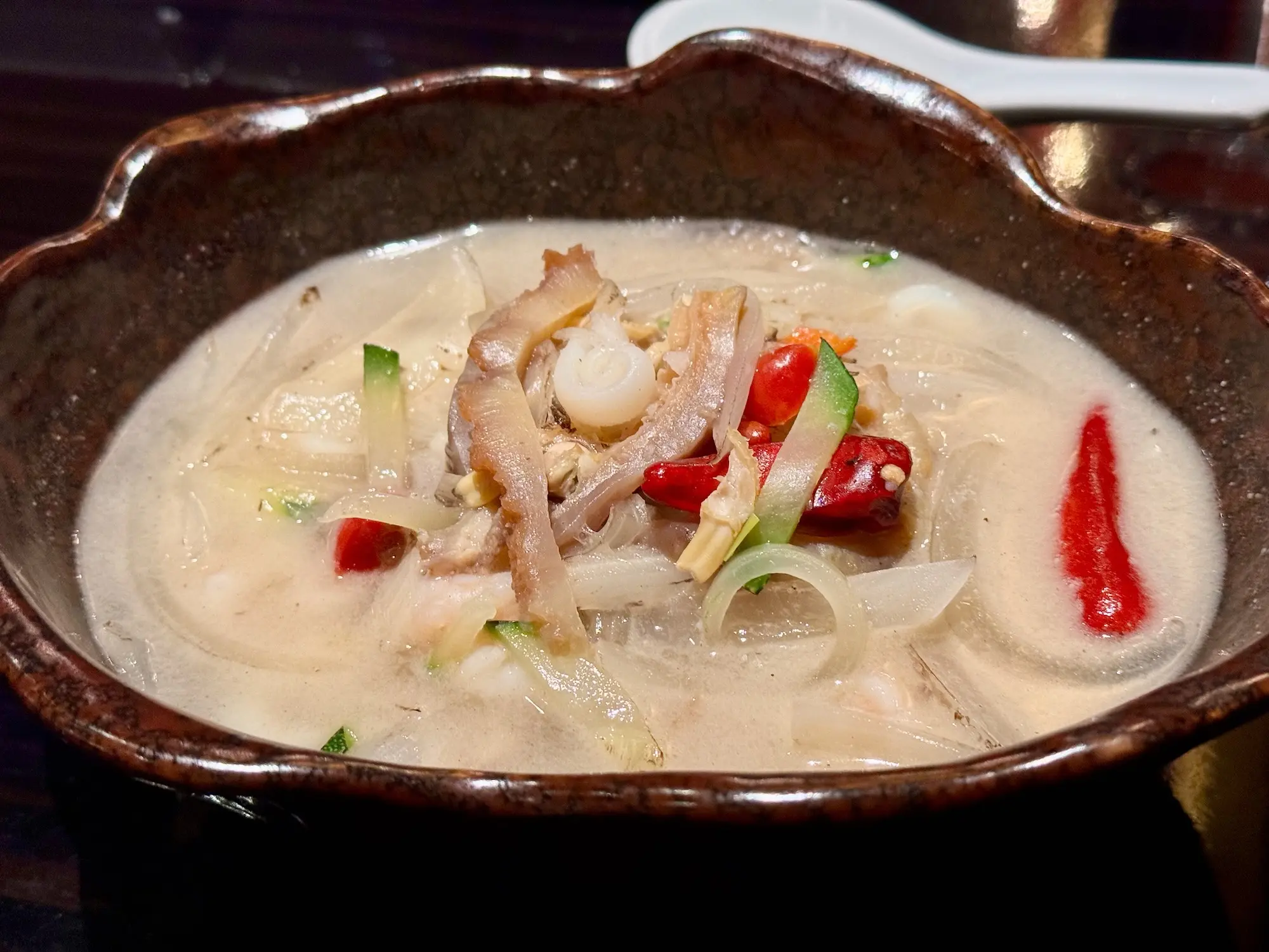 유일하게 매운맛. 라탕면